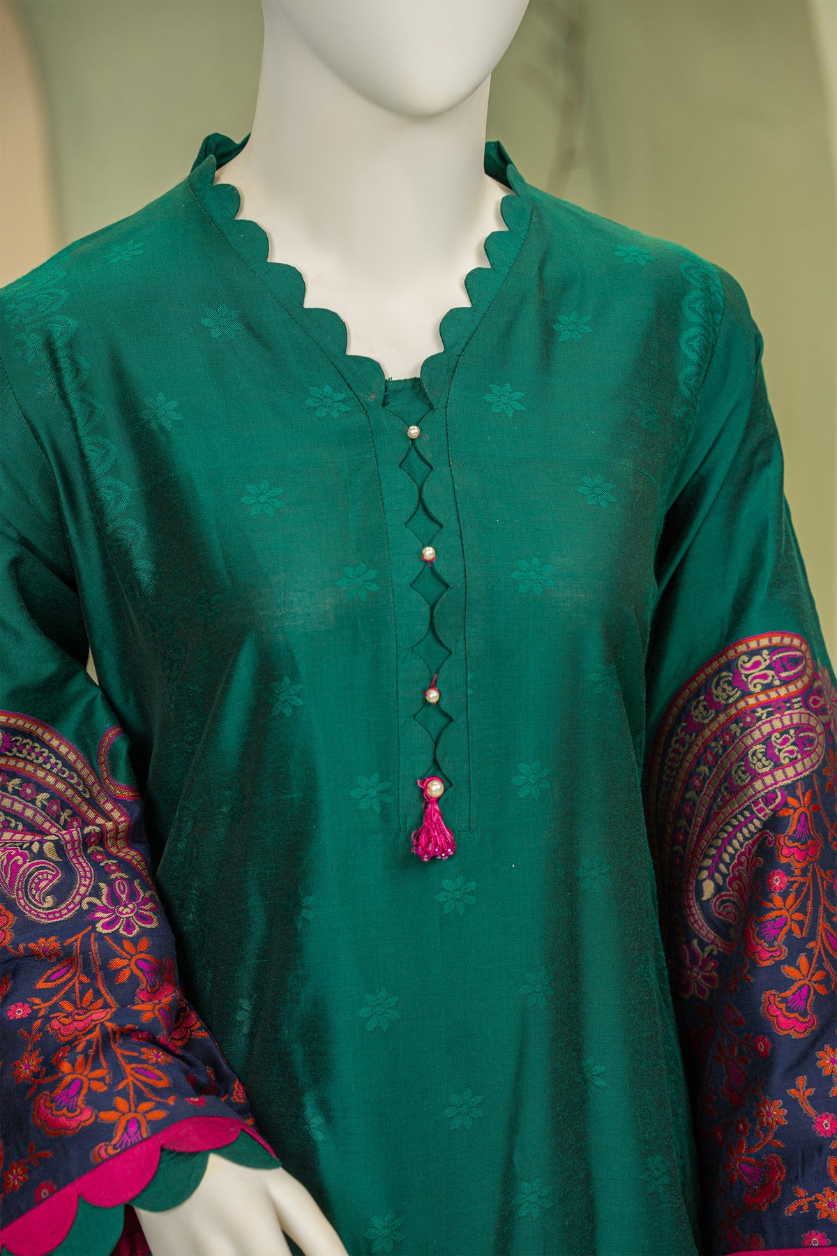 2 piece - BUTTERCUP Viscose Silk.