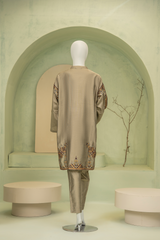 2 piece - Sand Viscose Silk. JRS2P-1