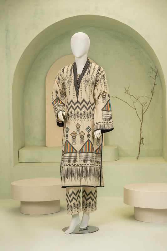 2 piece - Textured Grace Cotton jacquard. JO2P-4