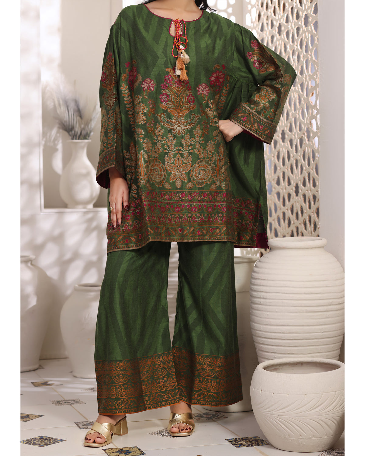 Garland - Cotton Jacquard 2Pc