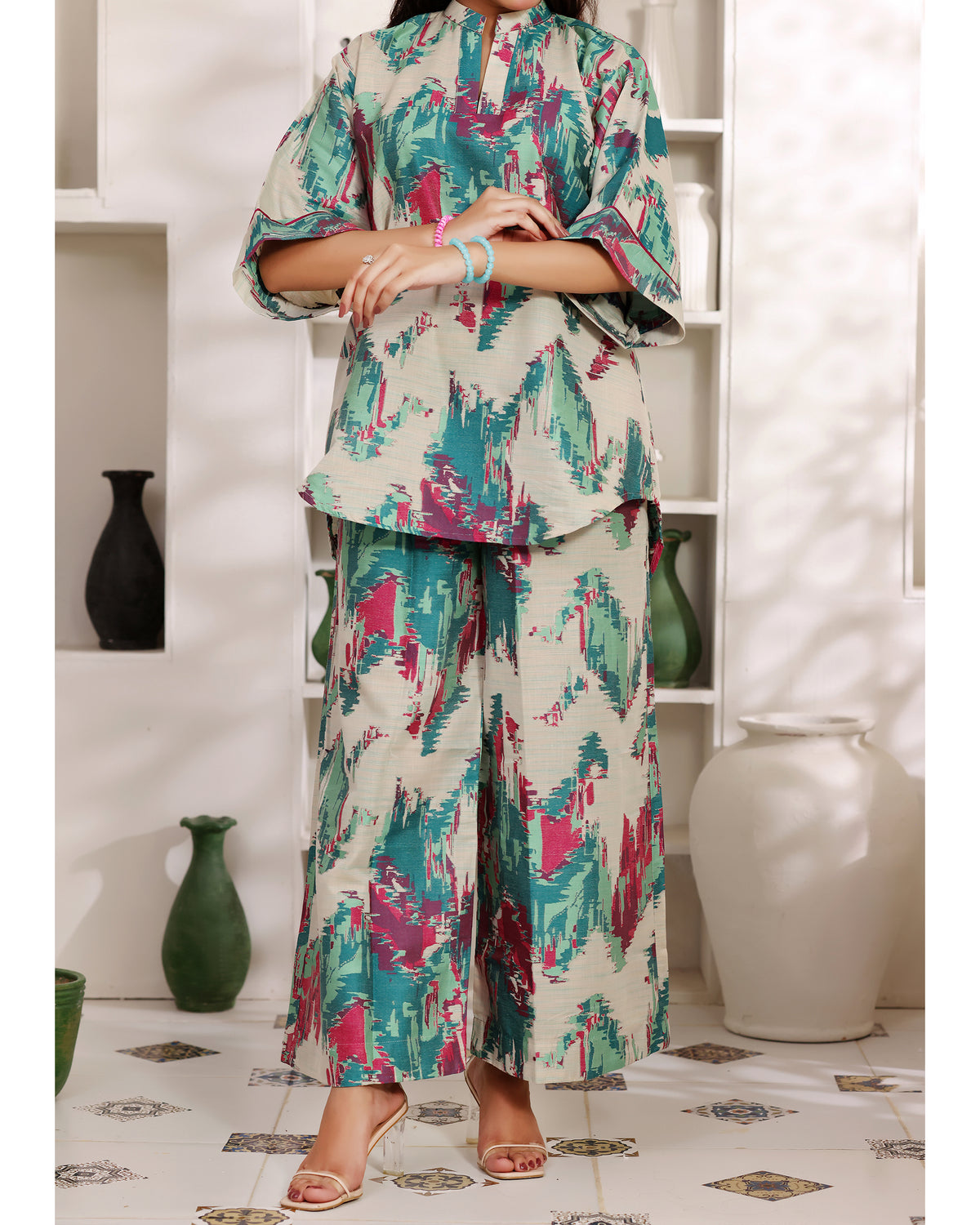 Ikat - Viscose Jacquard 2Pc