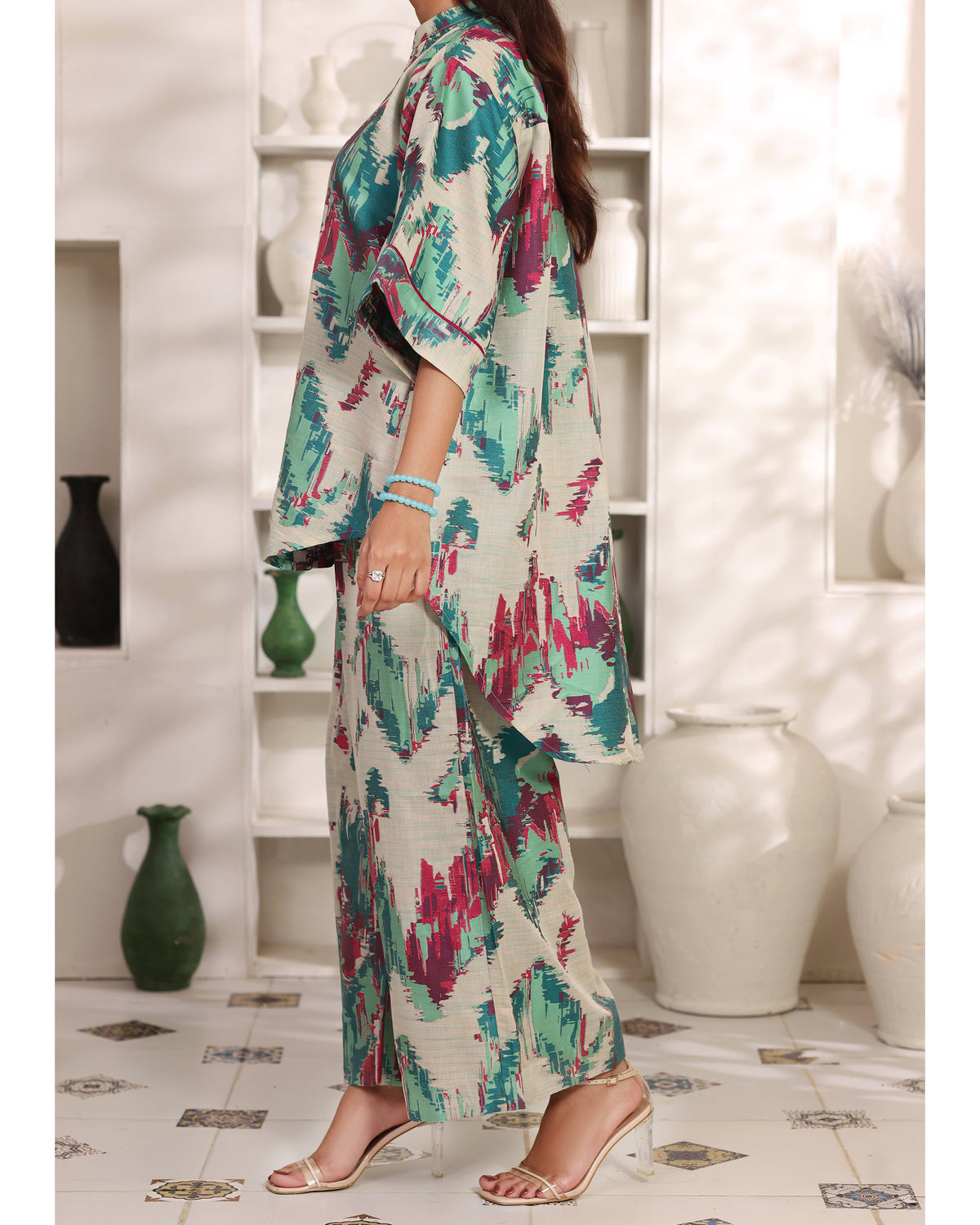 Ikat - Viscose Jacquard 2Pc