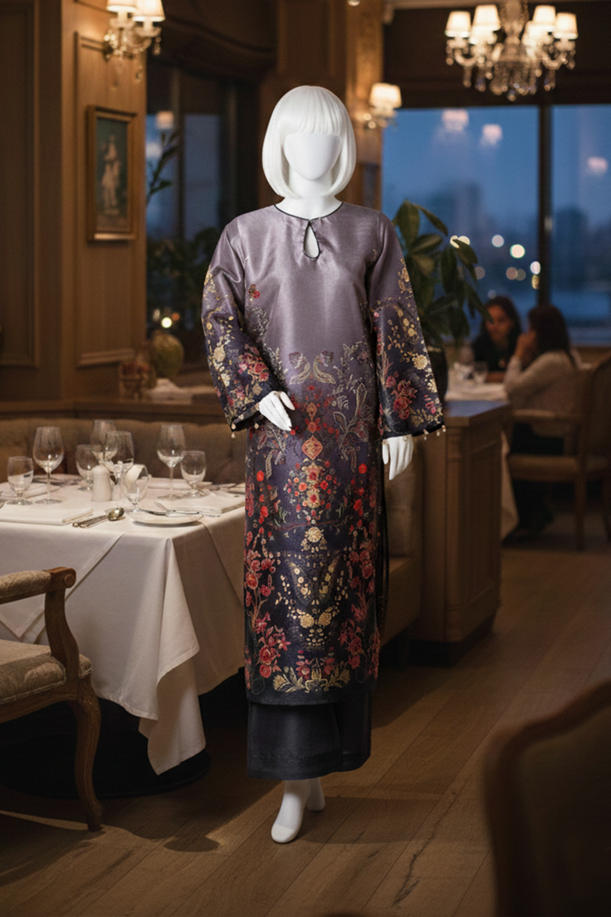 2 piece - POPPY Silk.