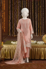 3 piece - Opaline Viscose Silk Self-Jacquard.