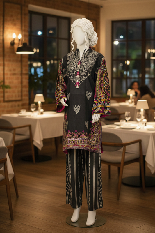 2 piece - Regal Threads Cotton jacquard. JO2P-1