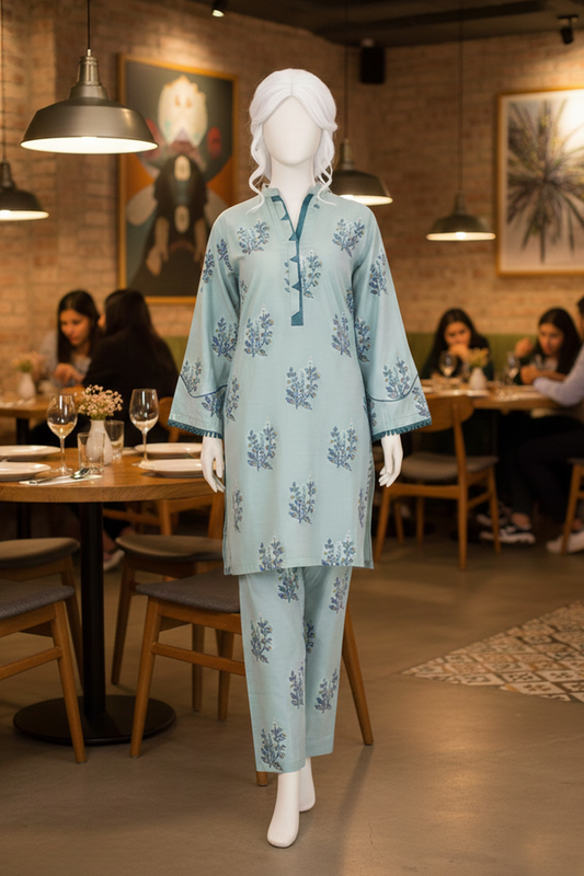 2 piece - Paradise Viscose Silk Jacquard. JR2P-3