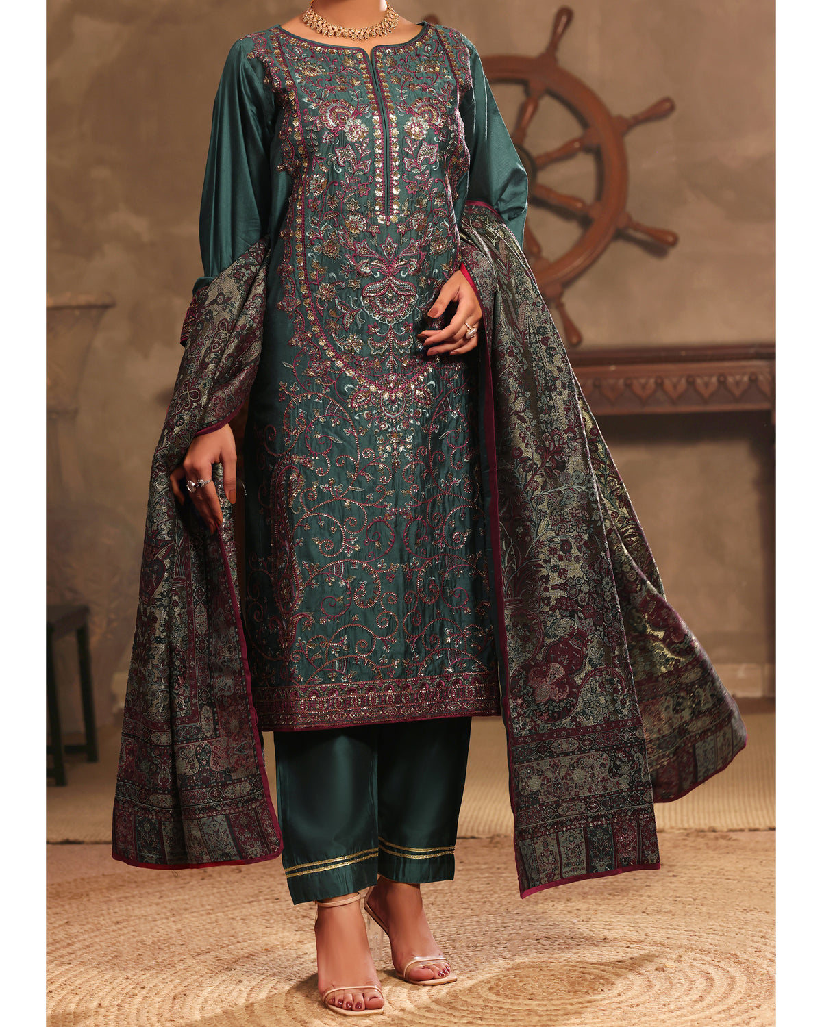 Marquise - Viscose Silk 3Pc