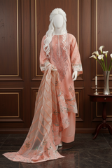 3 piece - Opaline Viscose Silk Self-Jacquard.