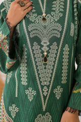 2 piece - Emerald Festive Jacquard. JRS2P-2