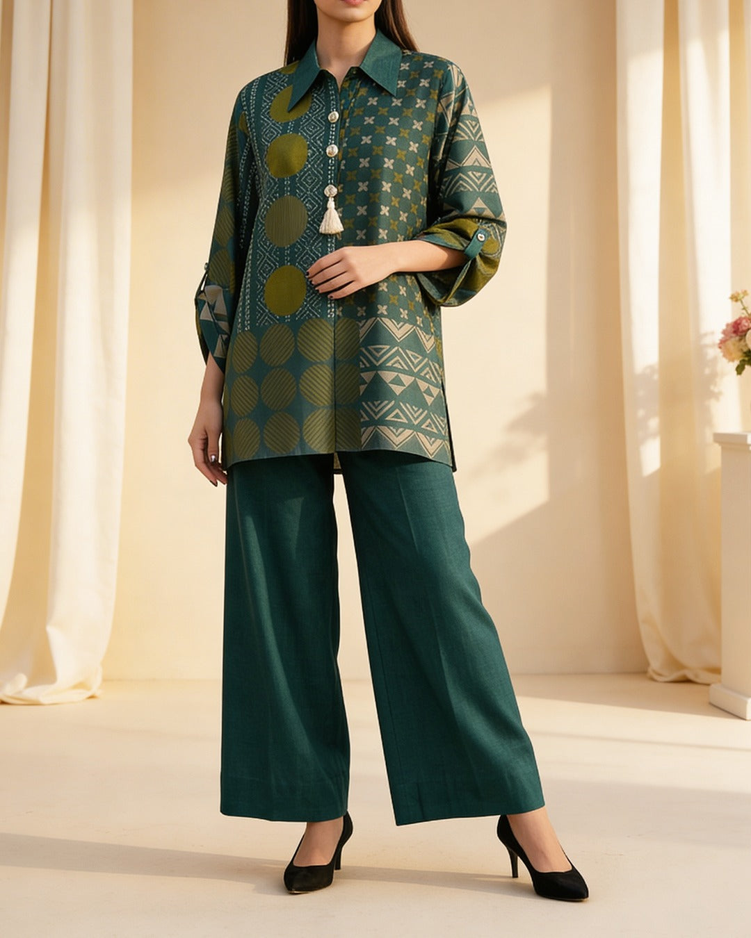 2 piece - Teal Code - JT2P-6
