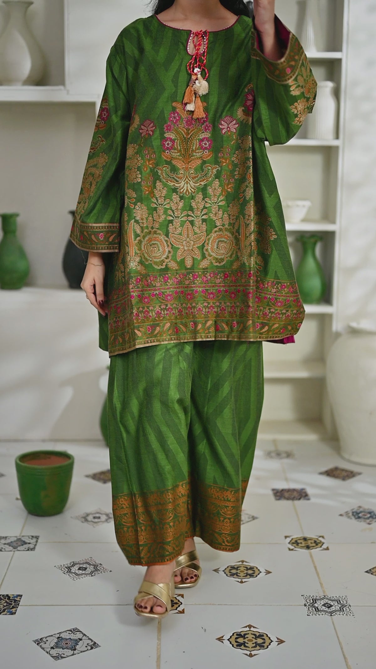 Garland - Cotton Jacquard 2Pc