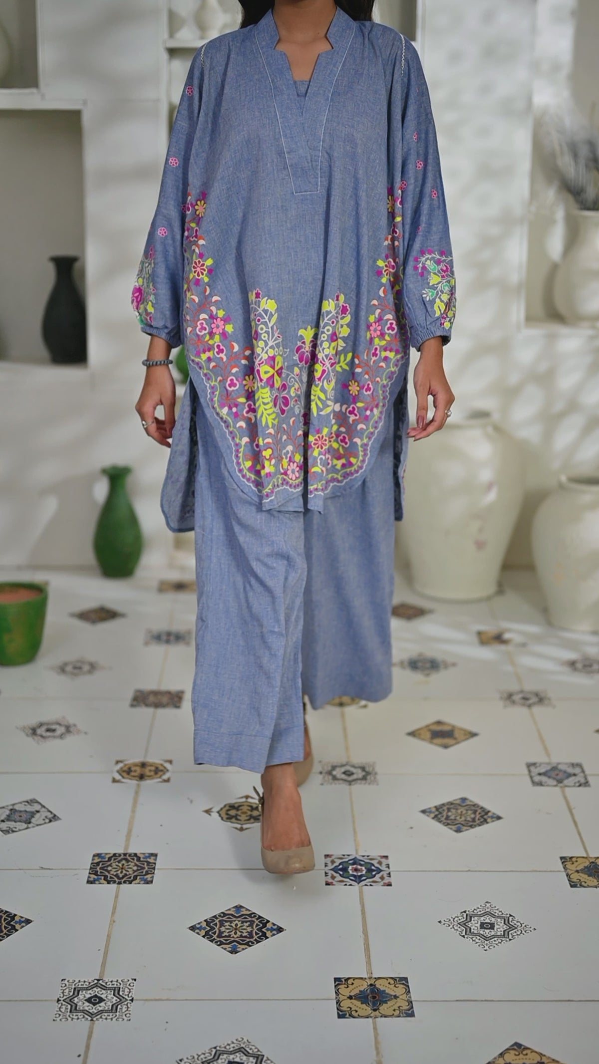 Cosmos - Linen 2Pc
