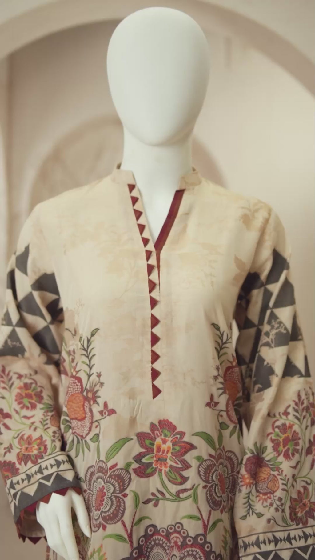 2 piece - TURK LINE Cotton jacquard. JO2P-2