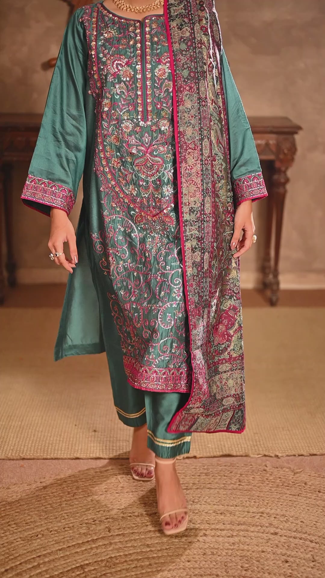 Marquise - Viscose Silk 3Pc