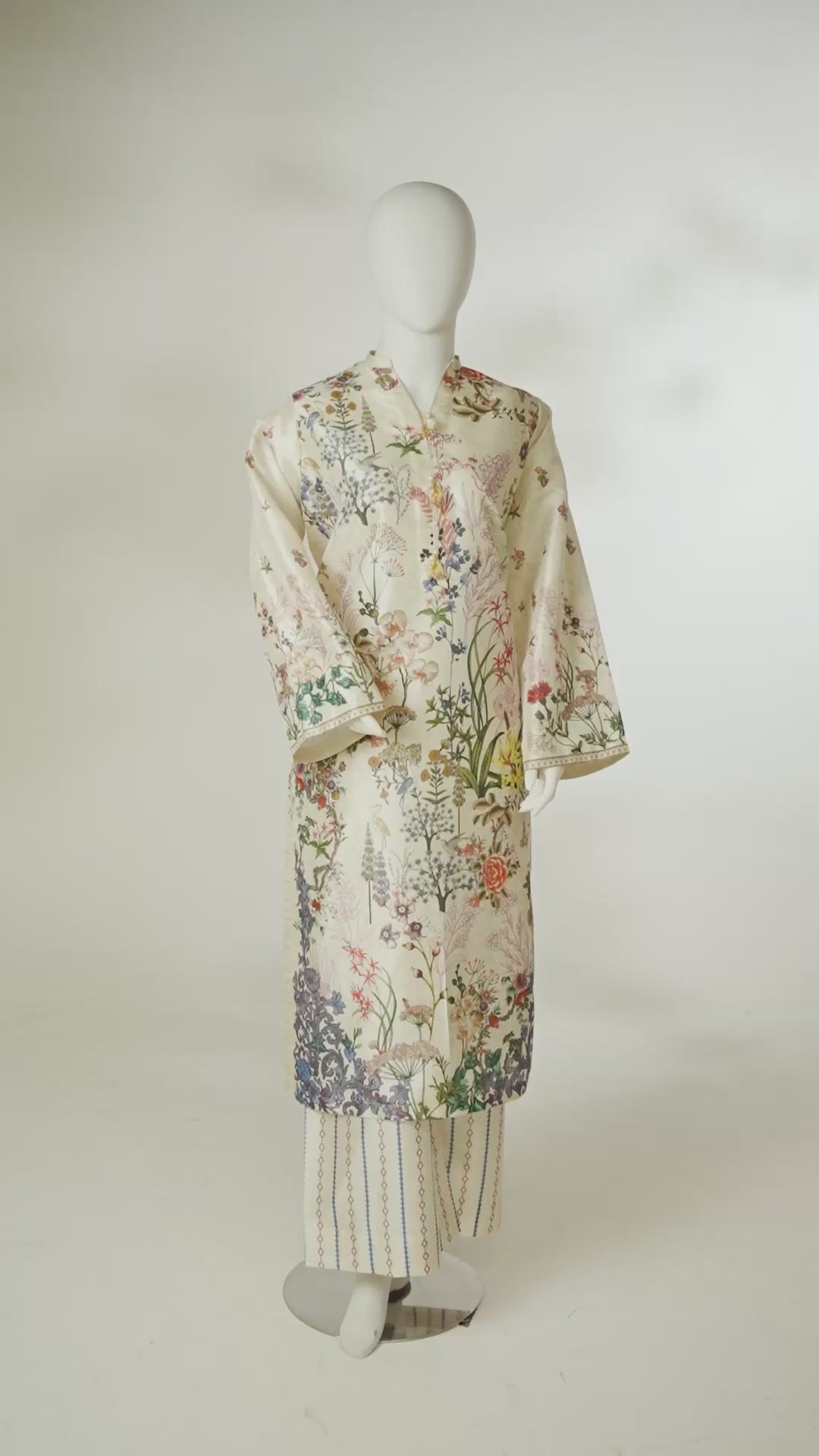 2 piece - Lavender Silk.